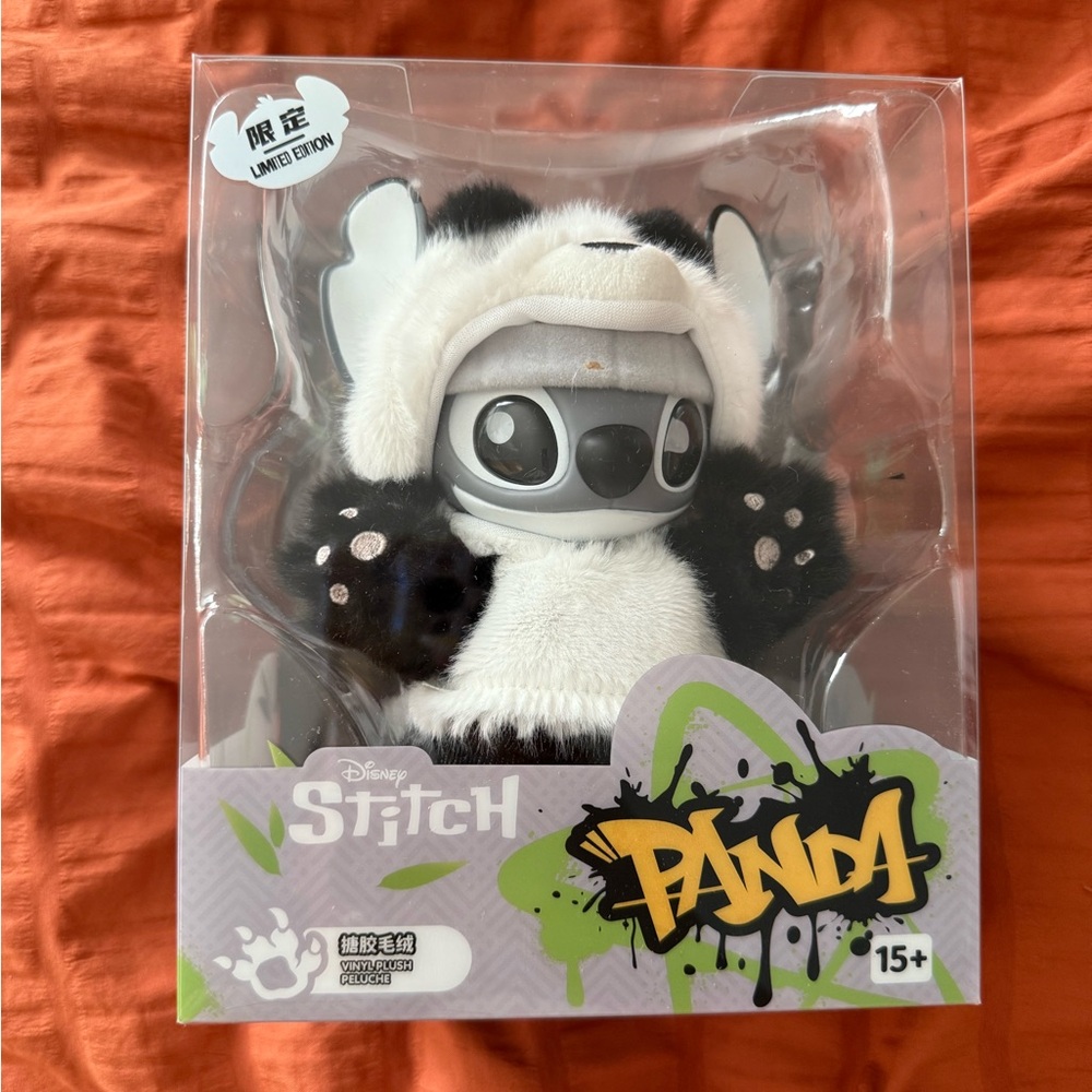 Miniso Disney Stitch Panda Vinyl Plush